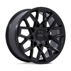 Status Wheels – ST005 MATRIX – Black – 22″x9.5″ 30mm – All weather Wheels – ST005MX22952830